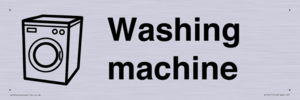 Dementia washing machine sign